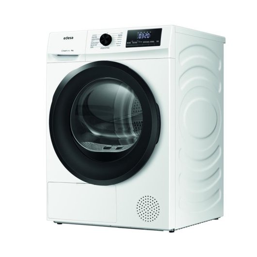 Secadora de bomba de calor Edesa ESP-8150 WH 8 kg Classe D com início diferido