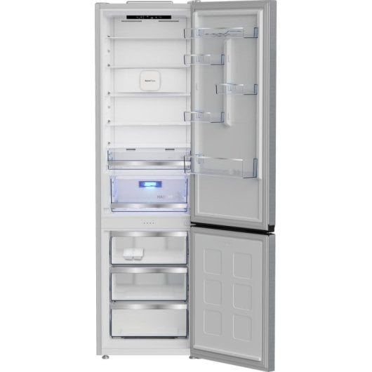 Kühl-Gefrierkombination Beko B5RCNE416HXB No Frost 203cm 415L C Edelstahl LED HarvestFresh
