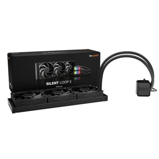 Refrigeración Líquida Be quiet! Silent Loop 3 420mm 3 Ventilatoren RGB Multicolor