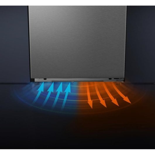 Kühlschrank Combi Hisense RB3K330SAIC No Frost 186cm 330L C Edelstahl WiFi