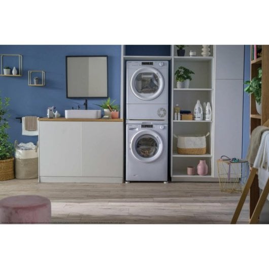 Secadora de bomba de calor Candy CRO EH9N2TE-S 9 kg Clase D Wi-Fi y programas inteligentes