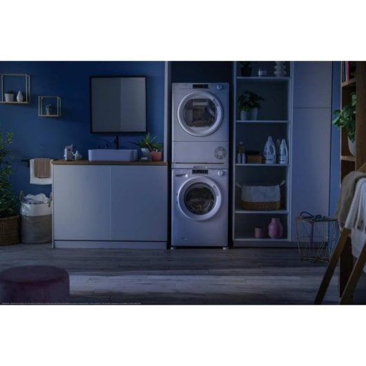 Secadora de bomba de calor Candy CRO EH9N2TE-S 9 kg Clase D Wi-Fi y programas inteligentes