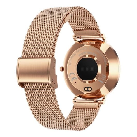 Maxcom FW27 Selenium Bluetooth 45mm AMOLED Gold IP67 SpO2 Pulsuhr Schlafmonitor Blutdruckmesser