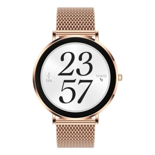 Maxcom FW27 Selenium Bluetooth 45mm AMOLED Gold IP67 SpO2 Pulsuhr Schlafmonitor Blutdruckmesser