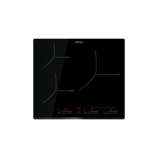 Placa de inducción Edesa EIM-6330 B 3 Zonas Integrada 59 cm Negro