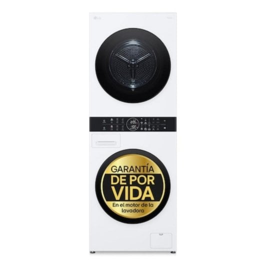 Lavasecadora LG 12kg A WT1210WWF WiFi TurboWash AI DD Dual Inverter