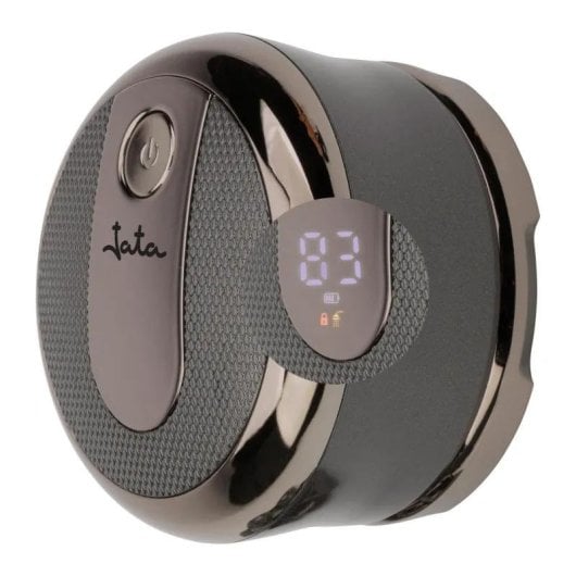 Afeitadora Eléctrica Jata JBMA1444 en Húmedo y Seco, 5 Cabezales, Pantalla LED, Batería 1200 mAh, Cromo