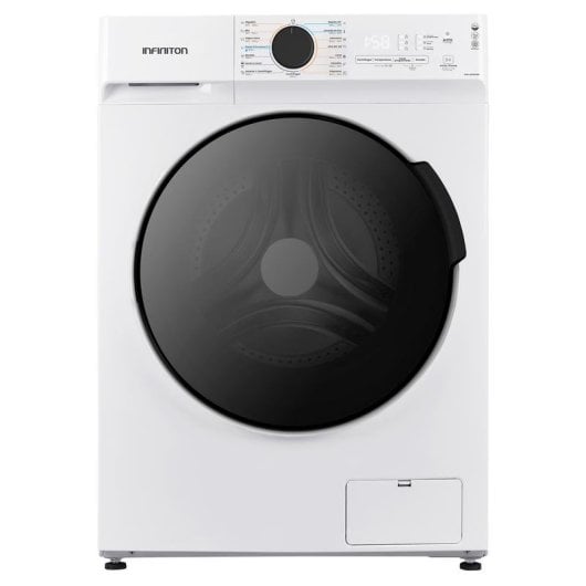 Lavasecadora Infiniton 8kg A WSD-G8A6D4BN panel táctil tecnología Inverter