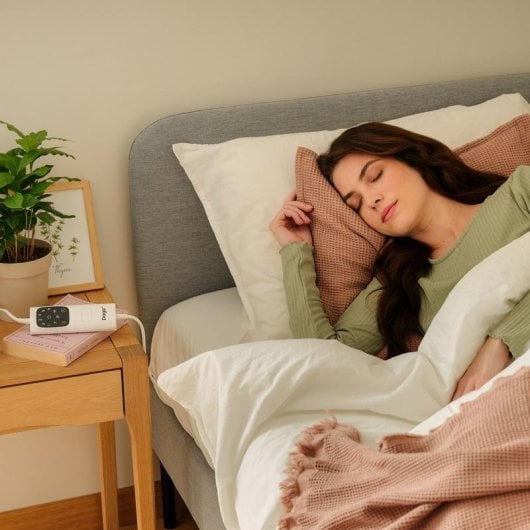 Calientacamas eléctrico Daga Sueño Cálido Algodón 1500 x 800 mm 150W 6 Niveles OEKO-TEX