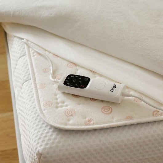 Calientacamas eléctrico Daga Sueño Cálido Algodón 1500 x 800 mm 150W 6 Niveles OEKO-TEX