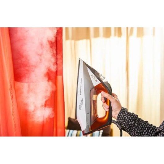 Solac CVG9511 Dampfbügelstation 2800 W, 190 g/min, Schwarz/Orange/Weiß