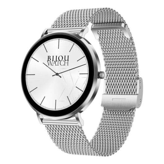 Maxcom FW27 Selenium Bluetooth 45mm AMOLED Silber IP67 SpO2 Puls Schlaf Herzfrequenz