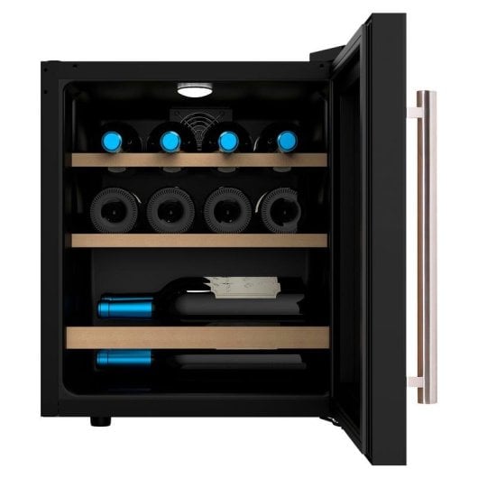 Vinoteca Infiniton WFL-15C 15 Botellas Crystal Black No Frost Control Electrónico