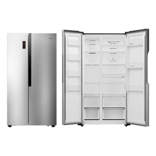 Frigorífico Americano Edesa ESS-1832 NF EX No Frost 178 cm 519 L E Inox LCD Touch