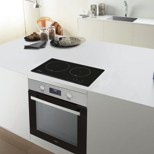 Cata IB 2 PLUS BK Einbau-Induktionskochfeld 59 cm Schwarz 2 Zonen Touch Control