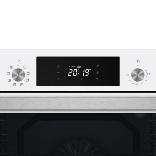 Horno eléctrico Edesa EOE-7040 WH 80 L Blanco con autolimpieza y pantalla