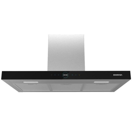 Campana extractora Infiniton CMPT-CLR92S Recirculación 90cm con mando a distancia y control táctil