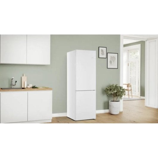 Frigorífico Combi Bosch KGN362WCF Total No Frost 186cm 321L C Branco