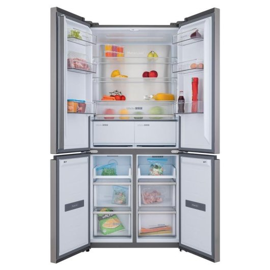 Frigorífico Americano Infiniton AMCB-580CD90XEH No Frost 190 cm 456L E Inox LCD