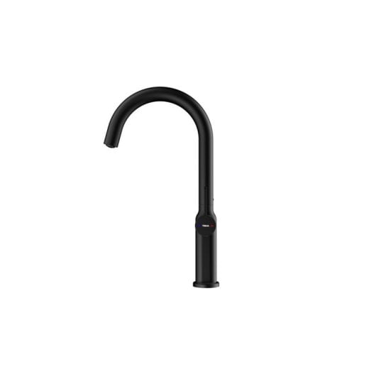 Grifo de cocina Teka Oval 915 negro caño estándar giro 360°