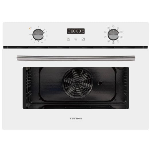 Horno eléctrico Infiniton 40ACW0 45 L Blanco Cristal White con autolimpieza