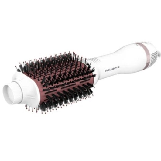 Brosse Soufflante Rowenta CF6135F0 céramique ionique cheveux secs/mouillés rose/blanc