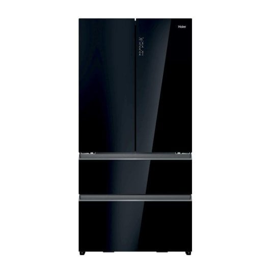 Réfrigérateur Américain Haier HFR79F19DFGB Total No Frost 190 cm 703 L D Noir Distributeur Eau/Glace WiFi