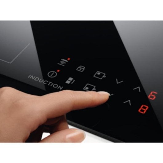 Placa de inducción Electrolux Serie 300 LIT6346M Integrada 60 cm 3 Zonas PowerBoost Hob2Hood Negro