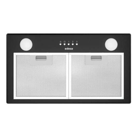 Campana extractora Edesa ECG-5811 BK Canalizado/Recirculación 45,7cm LED 645 m³/h