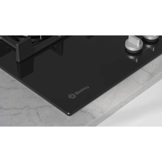 Placa de Gás Balay 3ETG563QB 59 cm 3 Zonas Vidro Preto