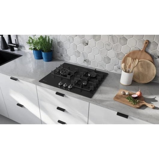 Placa de Gás Balay 3ETG563QB 59 cm 3 Zonas Vidro Preto