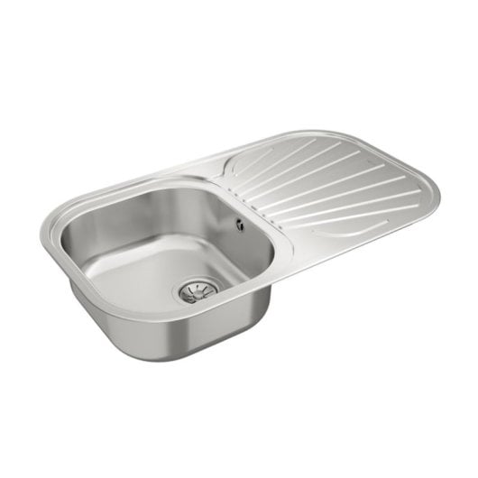 Teka Stylo 1C 1E D Fregadero Acier Inox 1 Cuve 1 Égouttoir 45 cm