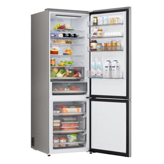 Frigorífico Combi LG GBBW322DPY Total No Frost 203cm 465L D Plata WiFi