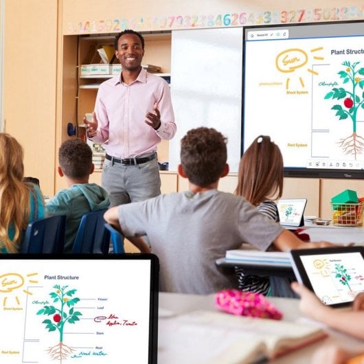 Ecrã Interativo Optoma Creative Touch Série 3 3653RK 65" 4K Android 14