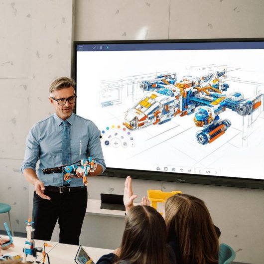 Ecrã Interativo Optoma Creative Touch Série 3 3653RK 65" 4K Android 14