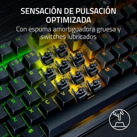 Razer Huntsman V3 Pro Teclado Mecânico USB 8KHz com Switches Óticos Preto (US)