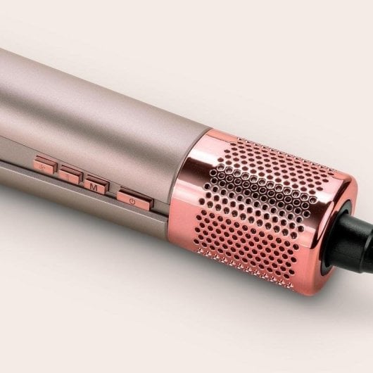 Keramik-Glätteisen Ufesa Air Duo Style 220ºC 3 Temperaturstufen Abschaltautomatik Breite Platten LCD Silber