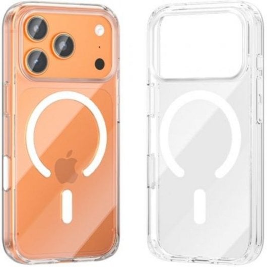 Funda para móvil Vention Concise Impact Dura PC TPU Transparente Magsafe para iPhone 17 Pro Max