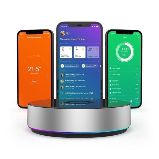 Centrale Domotique Homey Bridge WiFi/Zigbee/Z-Wave/Bluetooth Compatibilité Alexa Google Assistant Siri