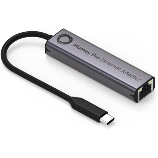 Adaptador Ethernet USB-C Homey HOMEY-ETH-01, 480 Mbps, Acrílico