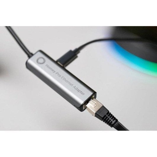 Adaptador Ethernet USB-C Homey HOMEY-ETH-01, 480 Mbps, Acrílico