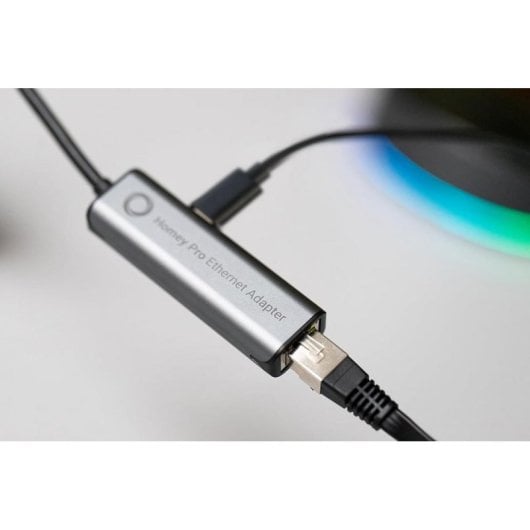 Adaptador Ethernet USB-C Homey HOMEY-ETH-01, 480 Mbps, Acrílico