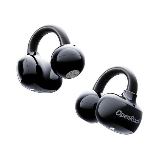 Auricolari OpenRock E wireless Bluetooth per sport, audio ottimizzato, IPX4, neri