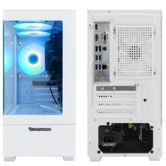 Deep Gaming Spectre AMD Ryzen 7 5700G 32GB 1TB SSD RTX 5060 Windows 11 Pro Blanco RGB