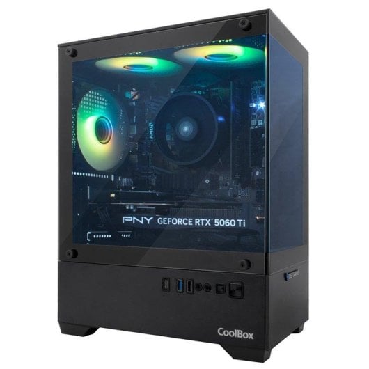 Deep Gaming Spectre AMD Ryzen 7 5700G 32GB 1TB SSD RTX 5060 Windows 11 Pro Wi-Fi AC RGB