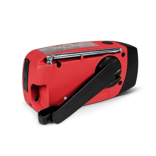 Radio Solar de Emergencia Thomson RT260R AM/FM Linterna LED Powerbank 2000 mAh y Función SOS