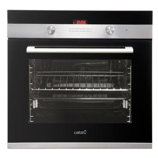 Horno eléctrico Cata CDP 780 AS BK 59 litros Negro/Inox multifunción puerta panorámica