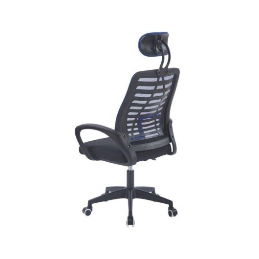 Silla de Oficina Adec Kneck Reposacabezas Regulable Azul 106-116x58,5x56 cm