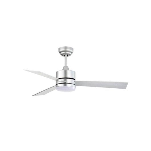 Ventilador de Techo Bel Air Home Kilim Shakespear 18W DC LED Plata Ø107 cm 3 Aspas Retráctiles