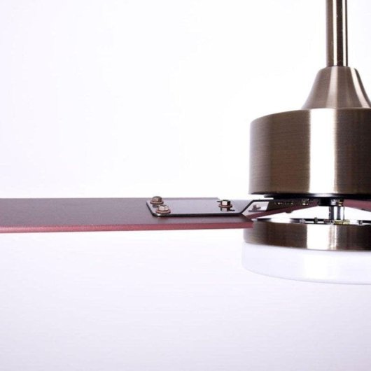 Ventilateur Bel Air Home Kilim Shakespear 18W LED 3 pales rétractables 107 cm